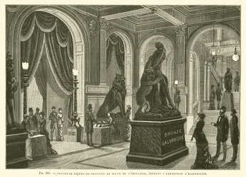 Vestibül des Erdgeschosses des Palais de l